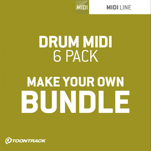 DRUM 6MIDI - 6 PACK BUNDLE