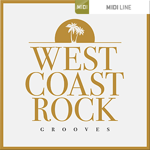 DRUM MIDI - WEST COAST ROCK GROOVES