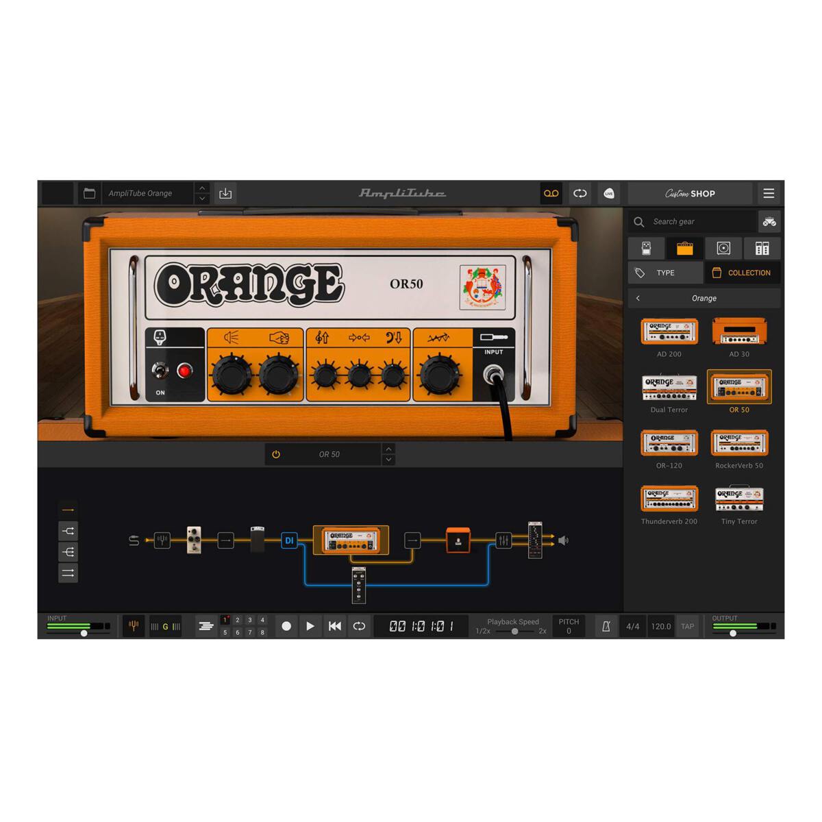 AmpliTube Orange ダウンロード版