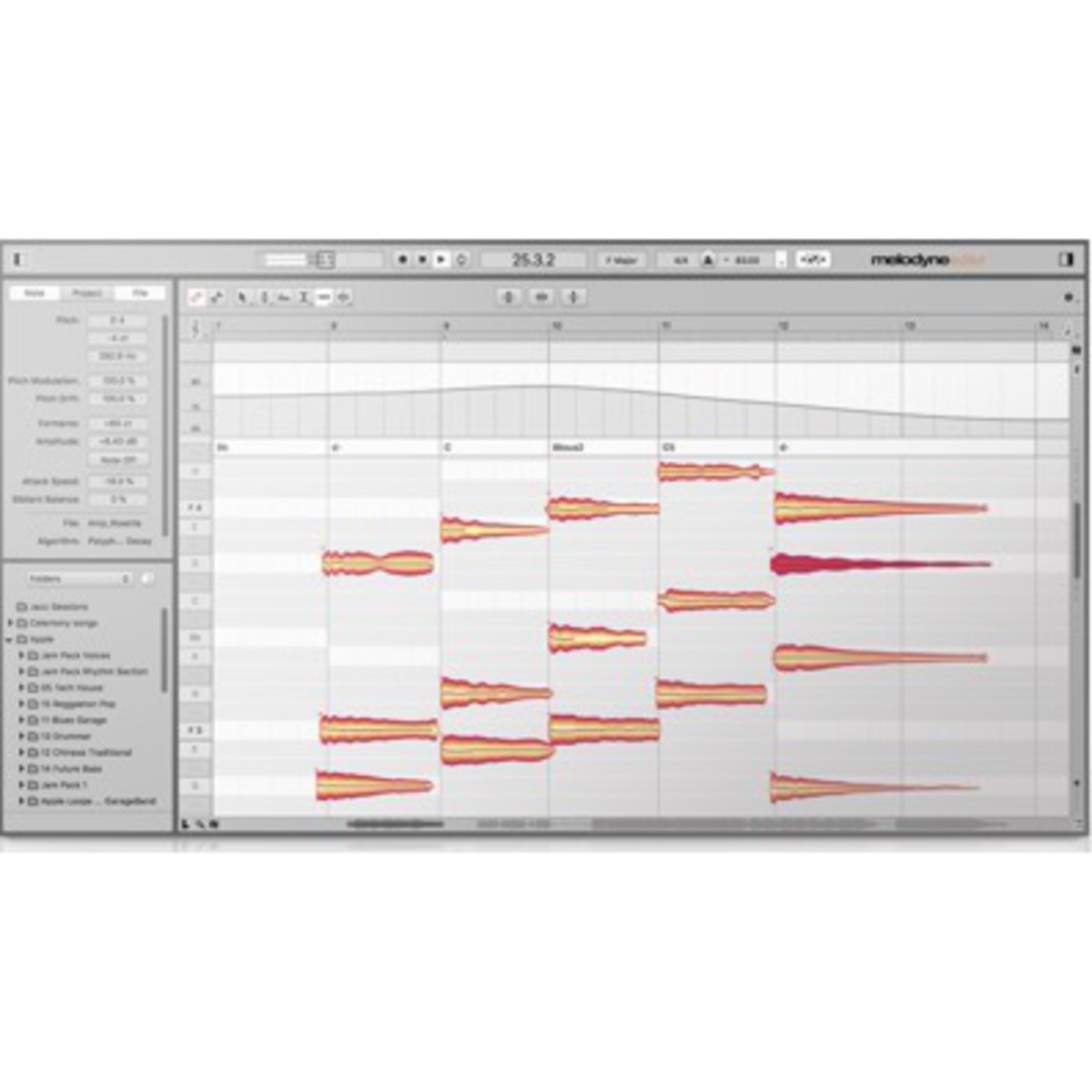 Melodyne 5 Editor パッケージ版