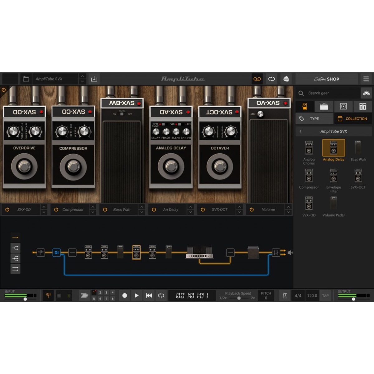 AmpliTube SVX ダウンロード版