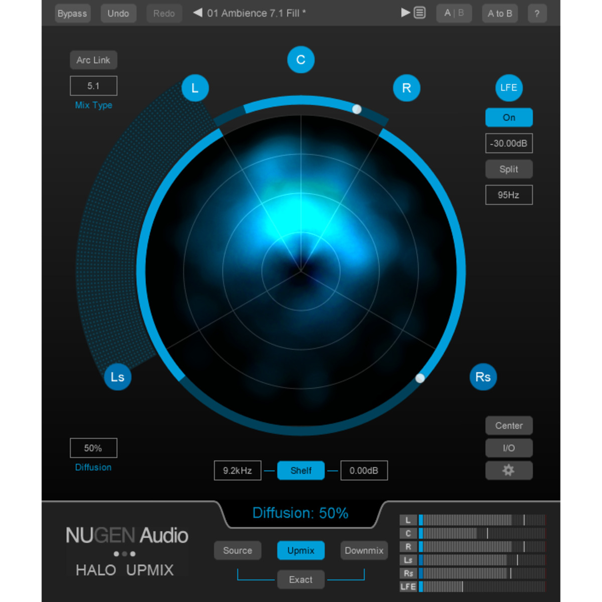 Halo Upmix 3D Immersive extension (requires Halo Upmix)