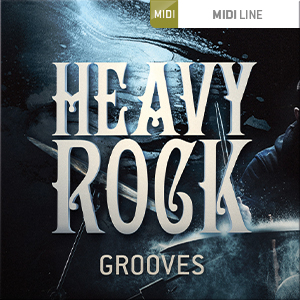 DRUM MIDI - HEAVY ROCK GROOVES