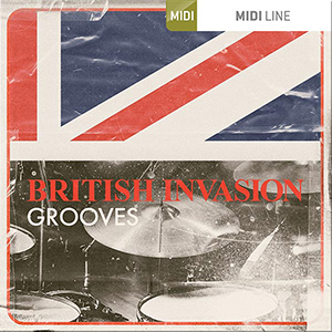 DRUM MIDI - BRITISH INVASION GROOVES
