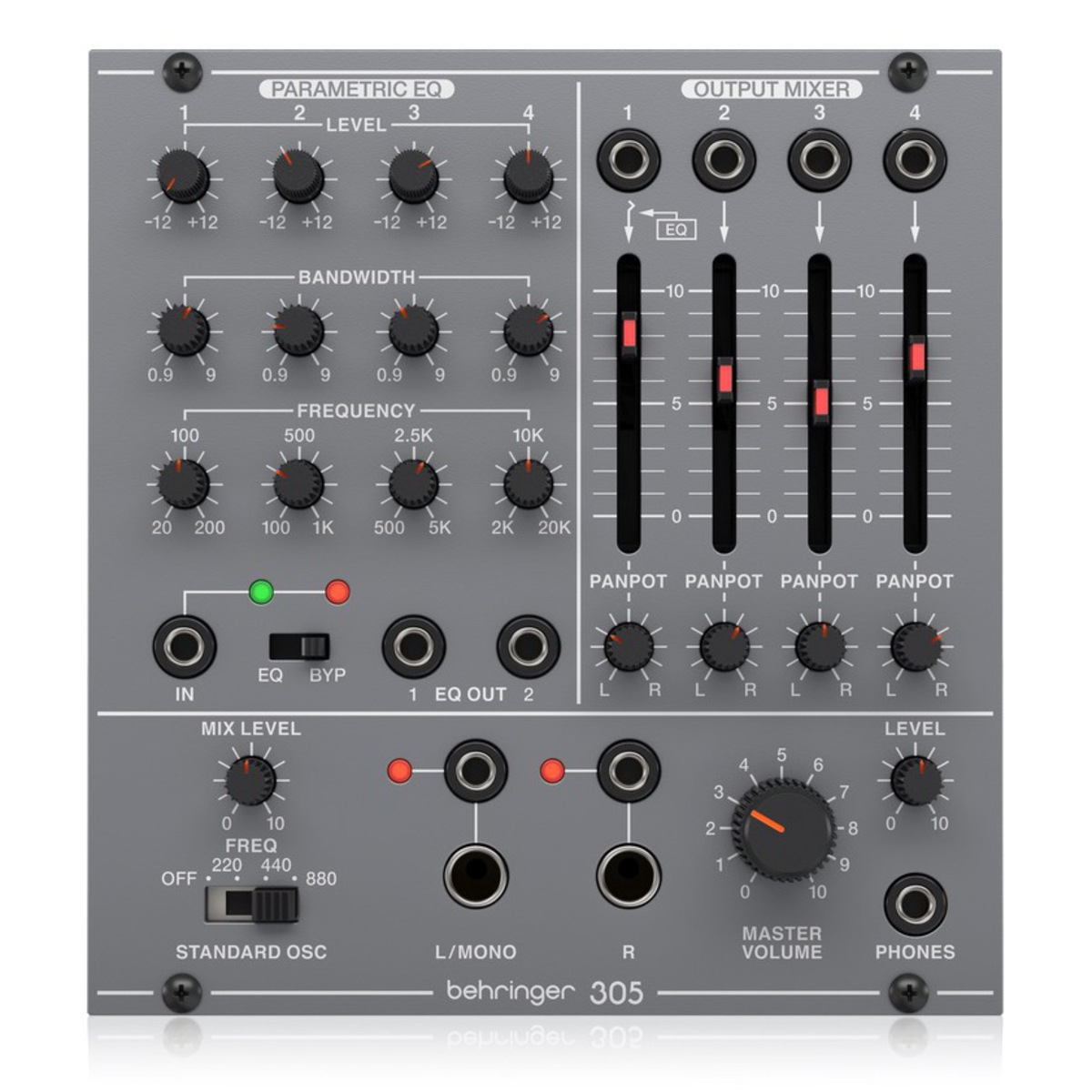 305 EQ/MIXER/OUTPUT