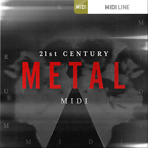 DRUM MIDI - 21st CENTURY METAL