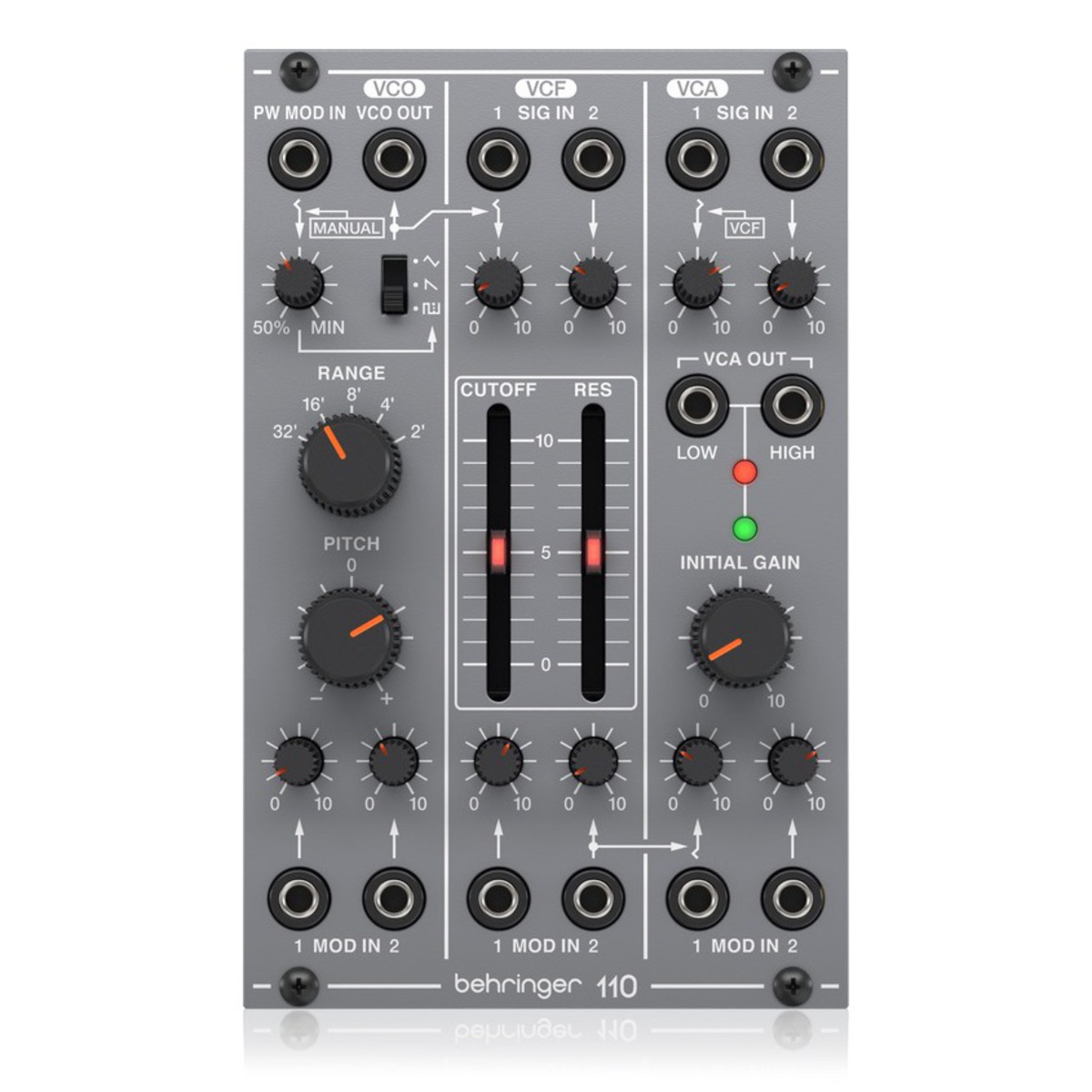 110 VCO/VCF/VCA