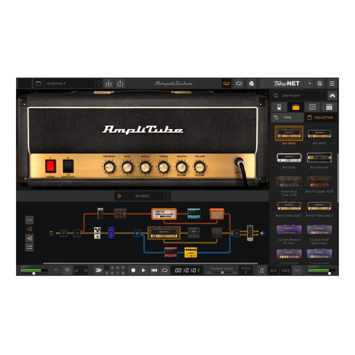 AmpliTube 5 ダウンロード