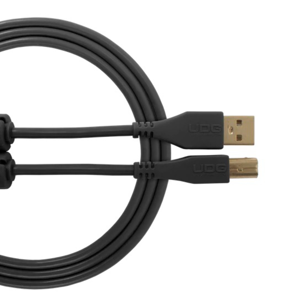 Ultimate USB2.0ケーブル A-B 1.0m Black