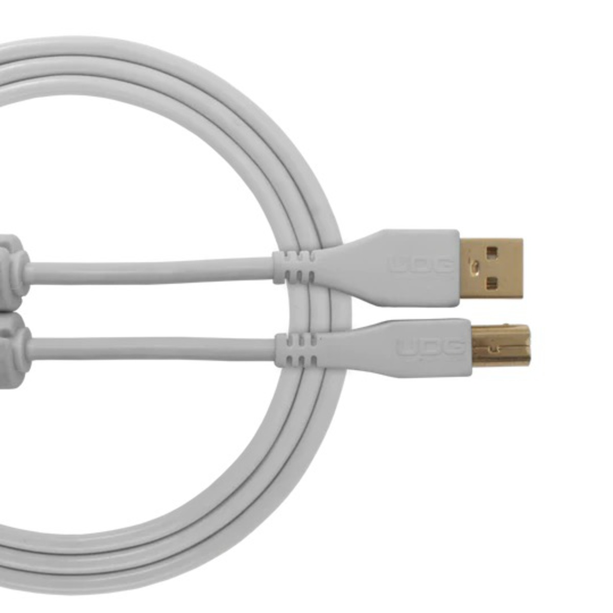Ultimate USB2.0ケーブル A-B 1.0m White