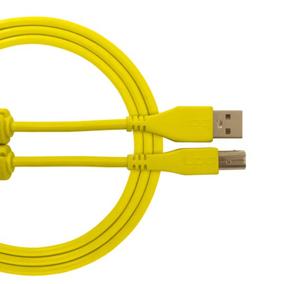 Ultimate USB2.0ケーブル A-B 1.0m Yellow