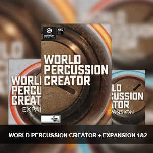 WORLD PERCUSSION CREATOR + EXPANSION 1&2