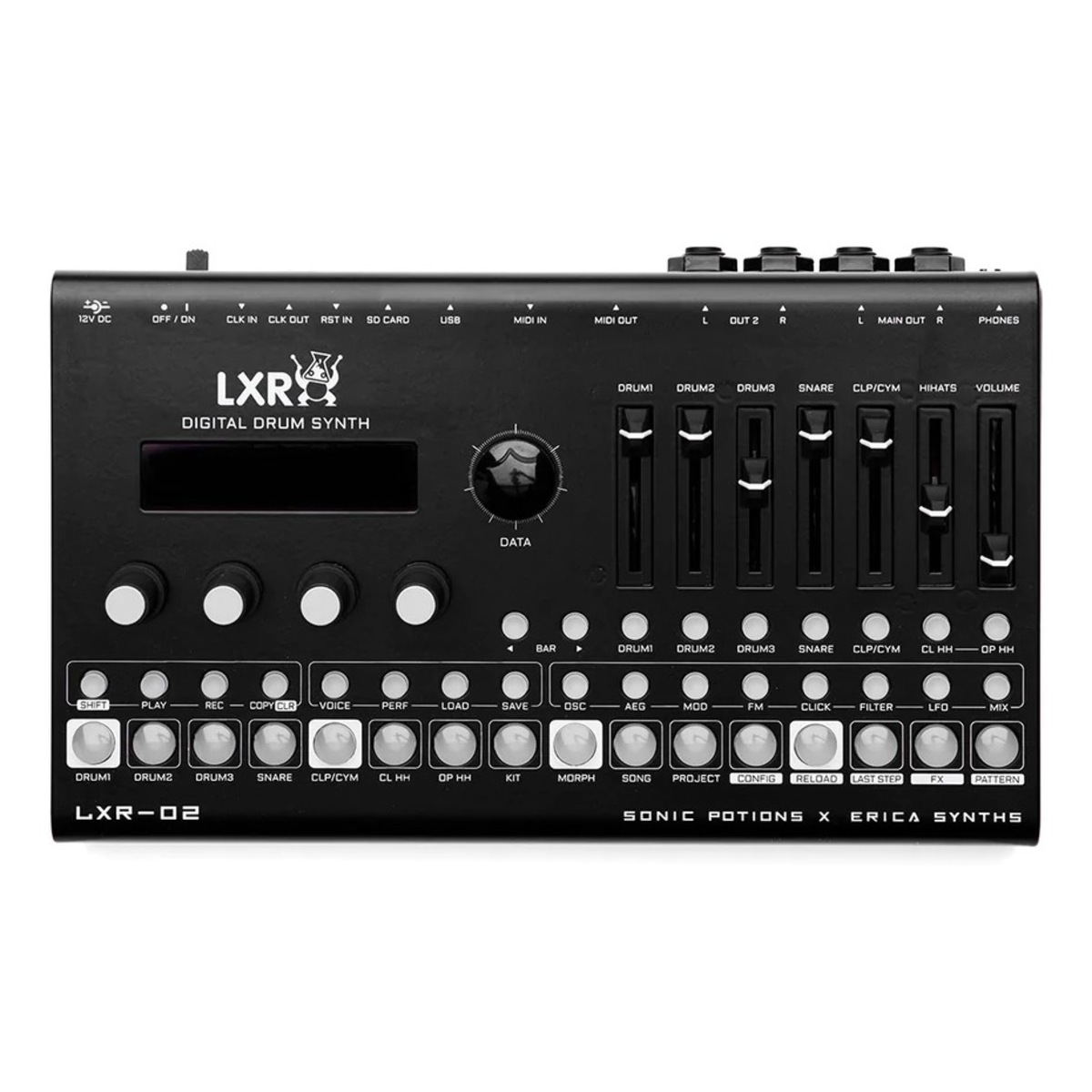 ERICA SYNTHS DRUM SYNTHESIZER LXR-02