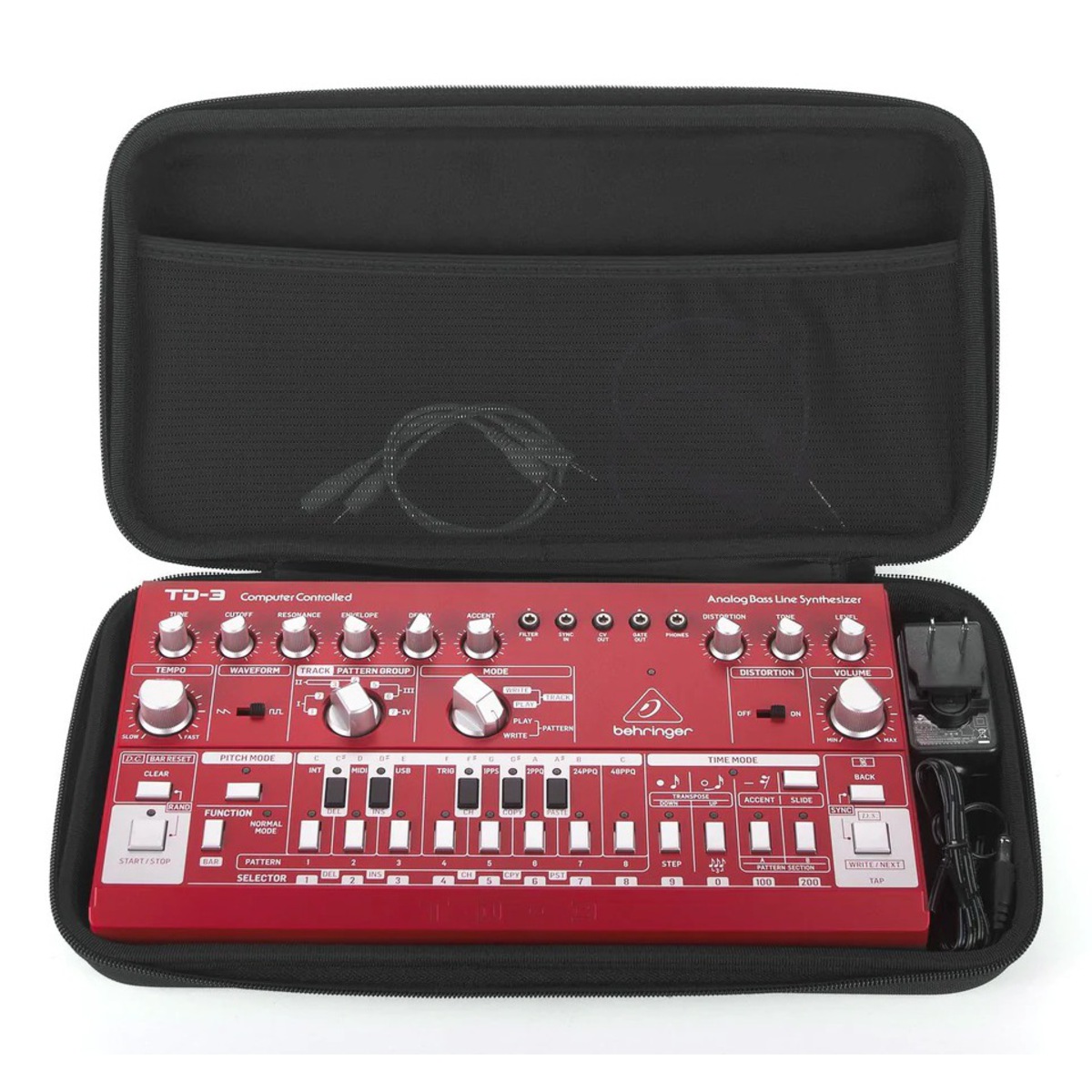 Behringer TD-3 / CRAVEs セミハードケース