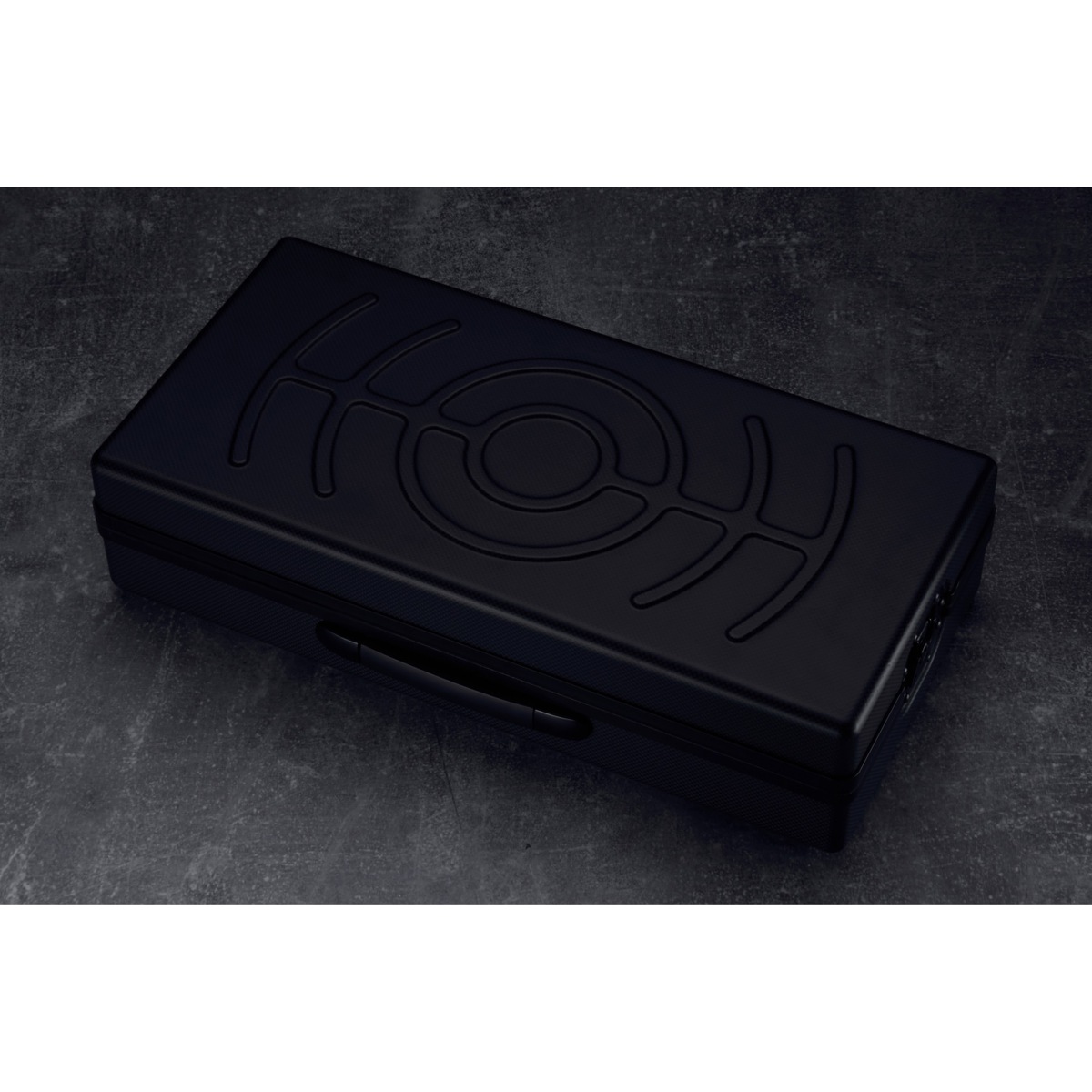 2x104HP Carbon Fiber Travel Case with Lid