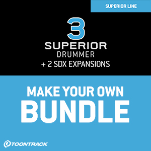SUPERIOR DRUMMER 3 BUNDLE