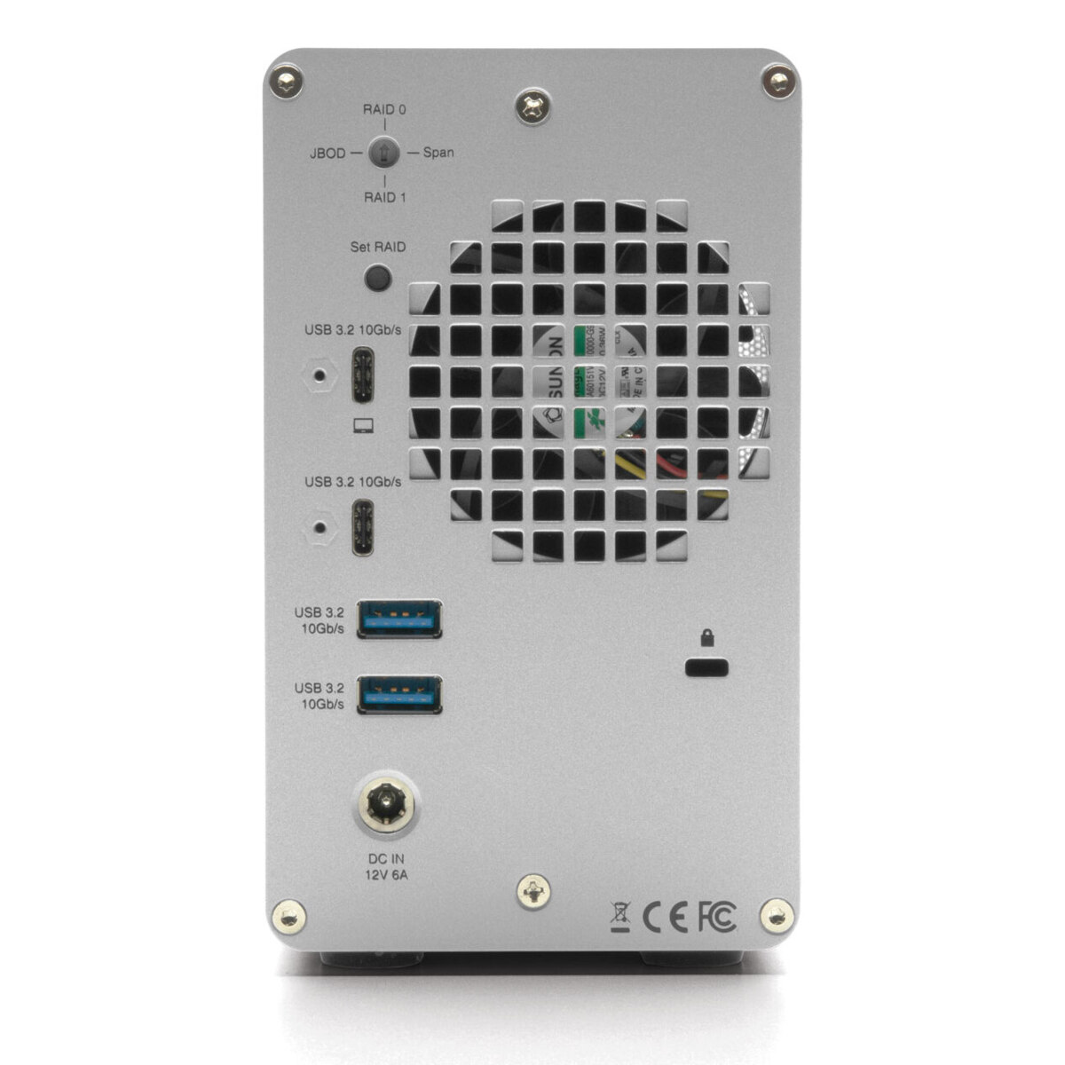 OWC Mercury Elite Pro Dual with 3-Port Hub (ドライブ含まず)
