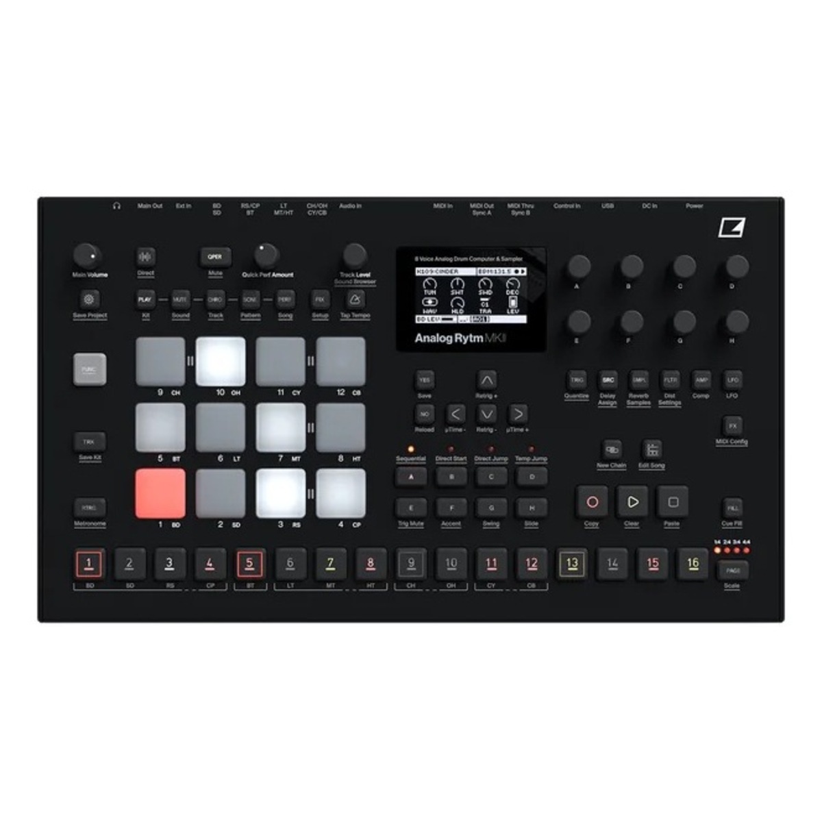 Analog Rytm MKII (Black) 箱汚れ品