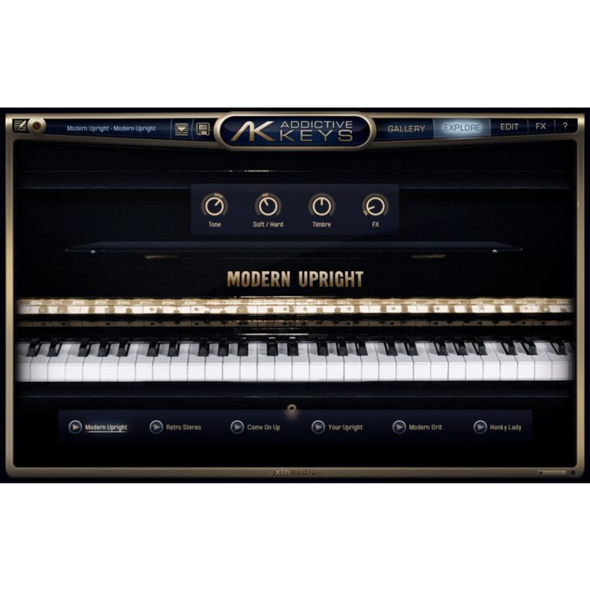 Addictive Keys Modern Upright