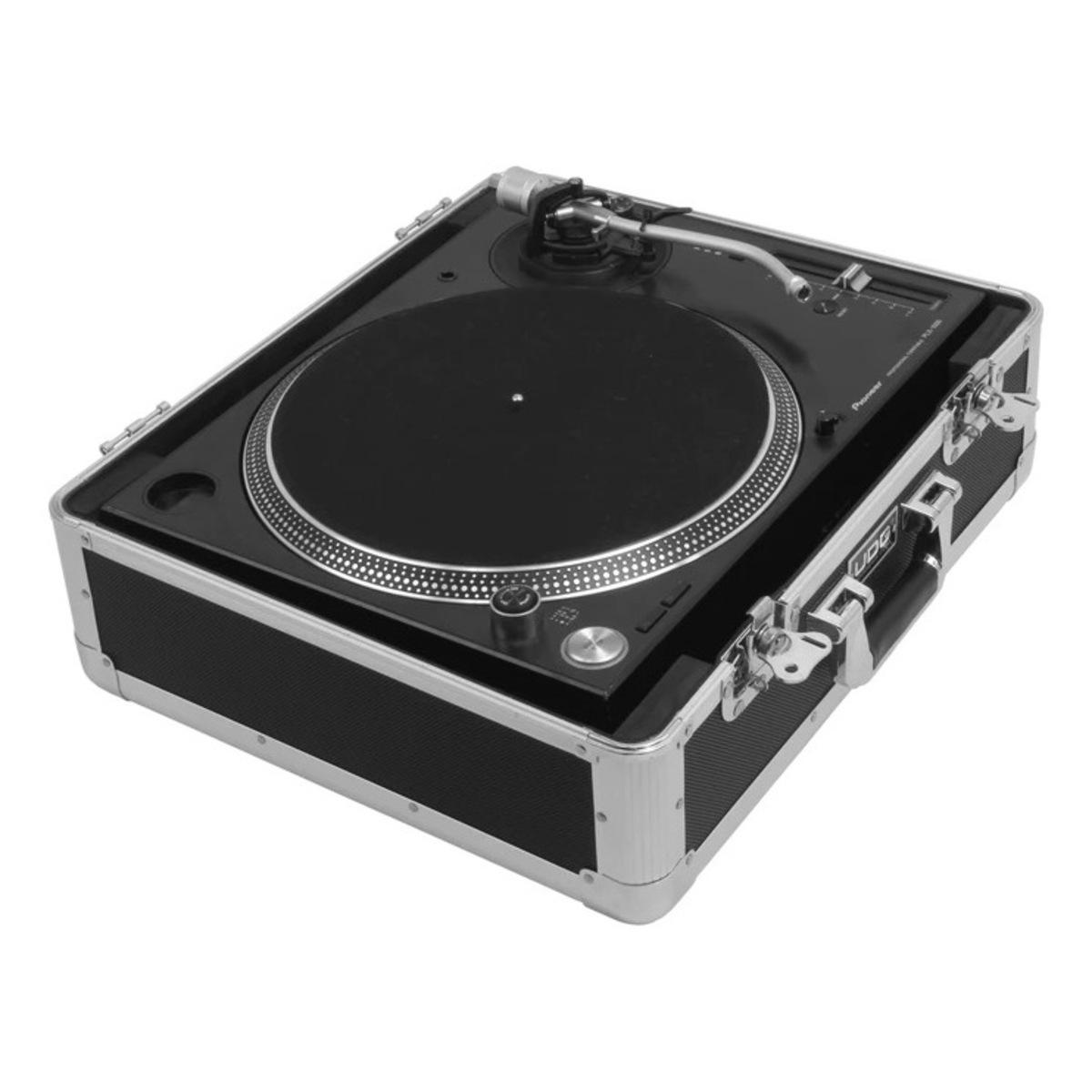 Ultimate Pick Foam フライトケース ターンテーブル Silver