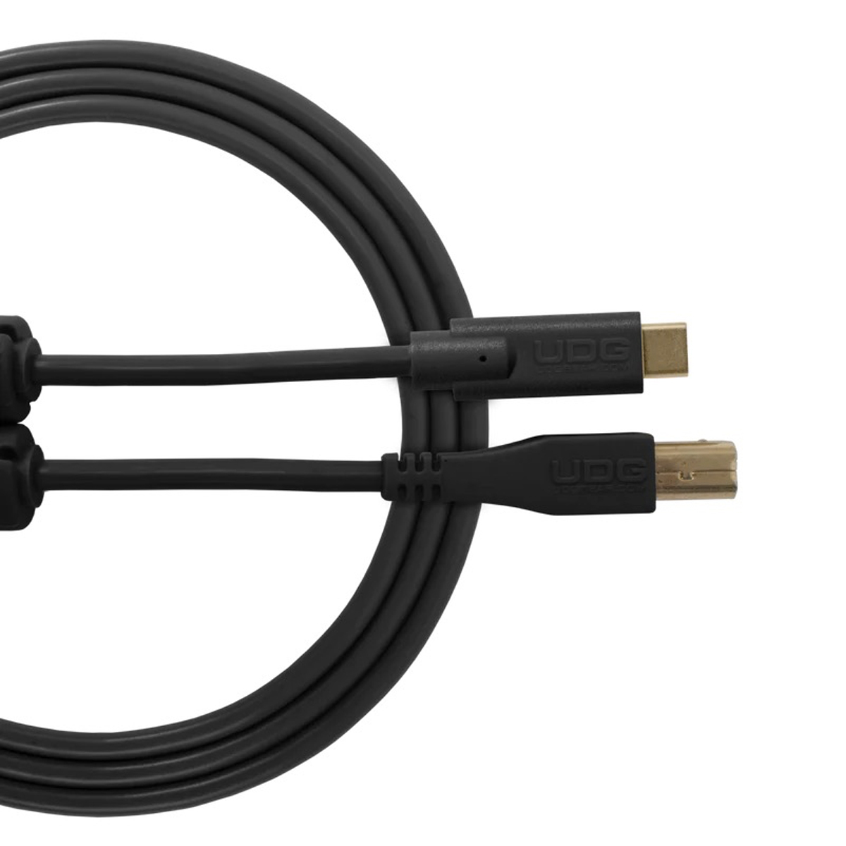 Ultimate USB2.0ケーブル C-B Straight 1.5m Black