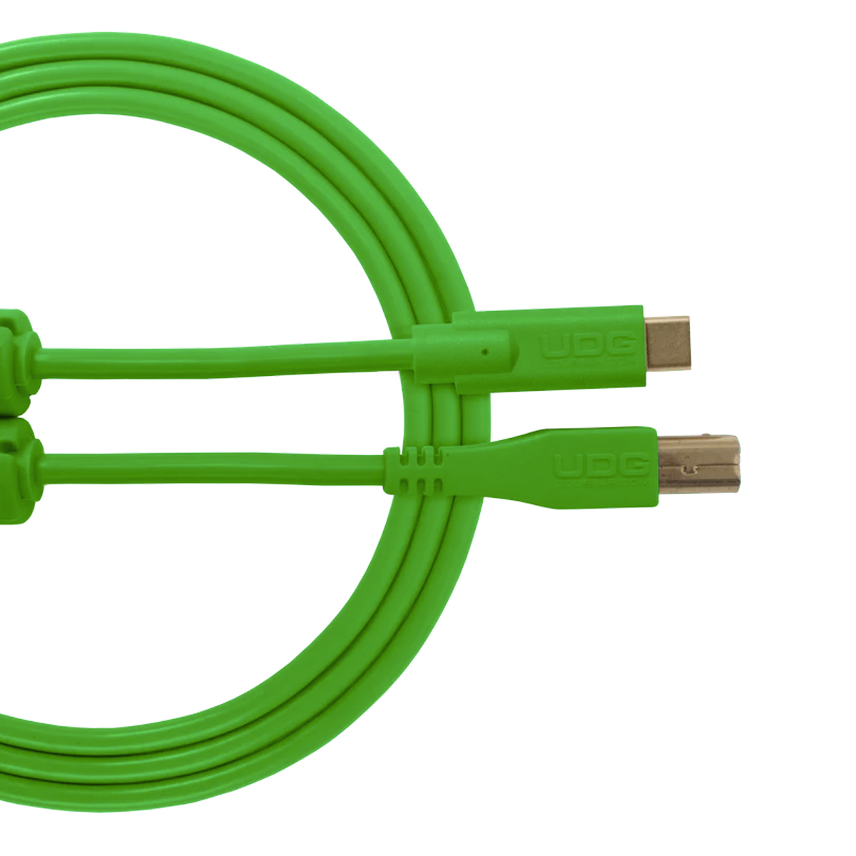 Ultimate USB2.0ケーブル C-B Straight 1.5m Green