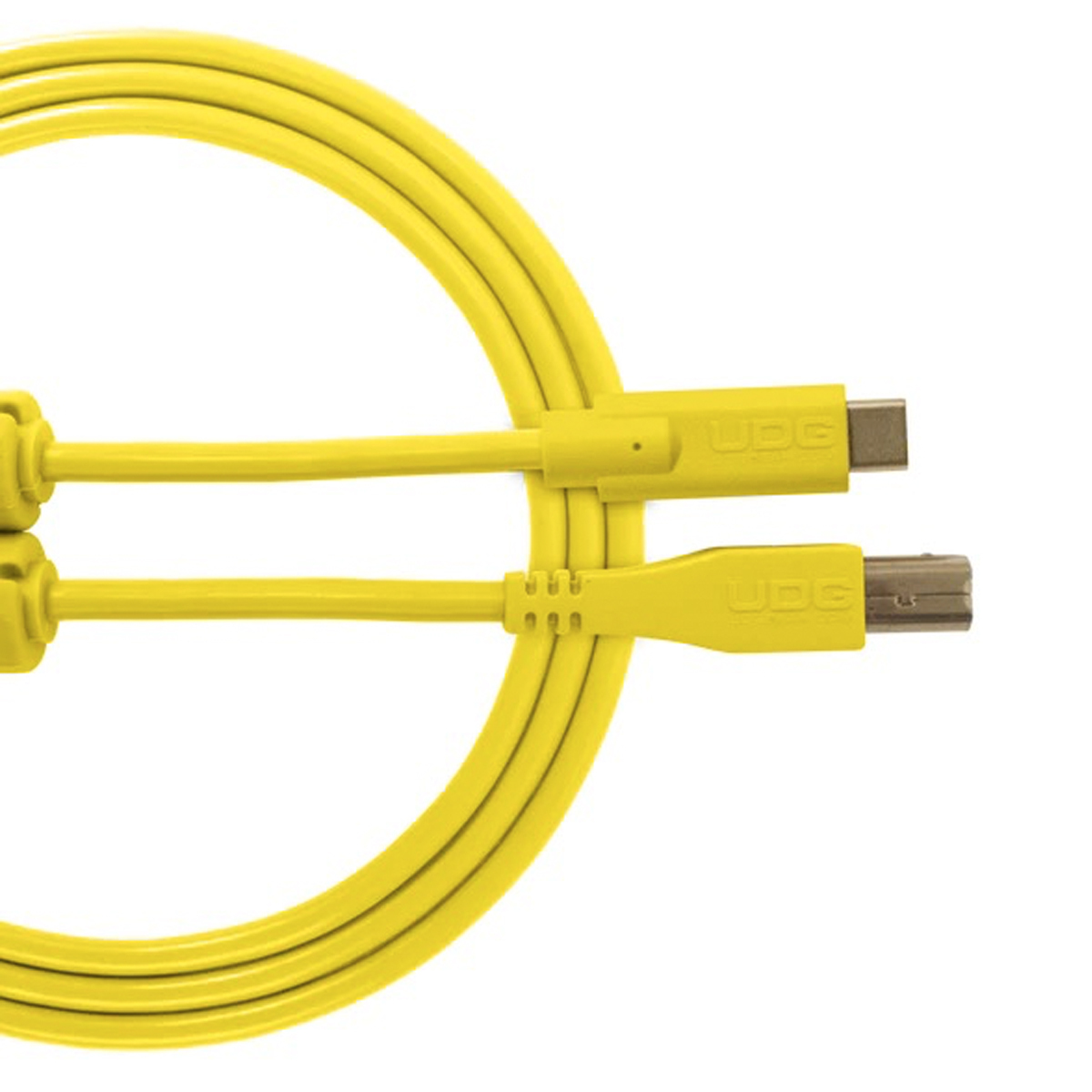 Ultimate USB2.0ケーブル C-B Straight 1.5m Yellow