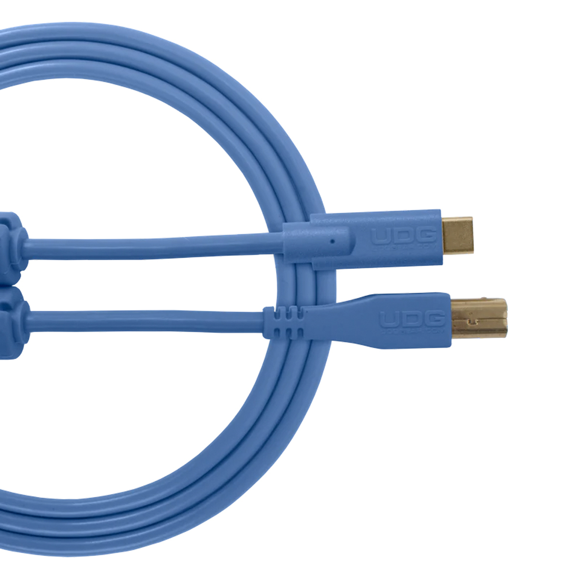 Ultimate USB2.0ケーブル C-B Straight 1.5m Blue