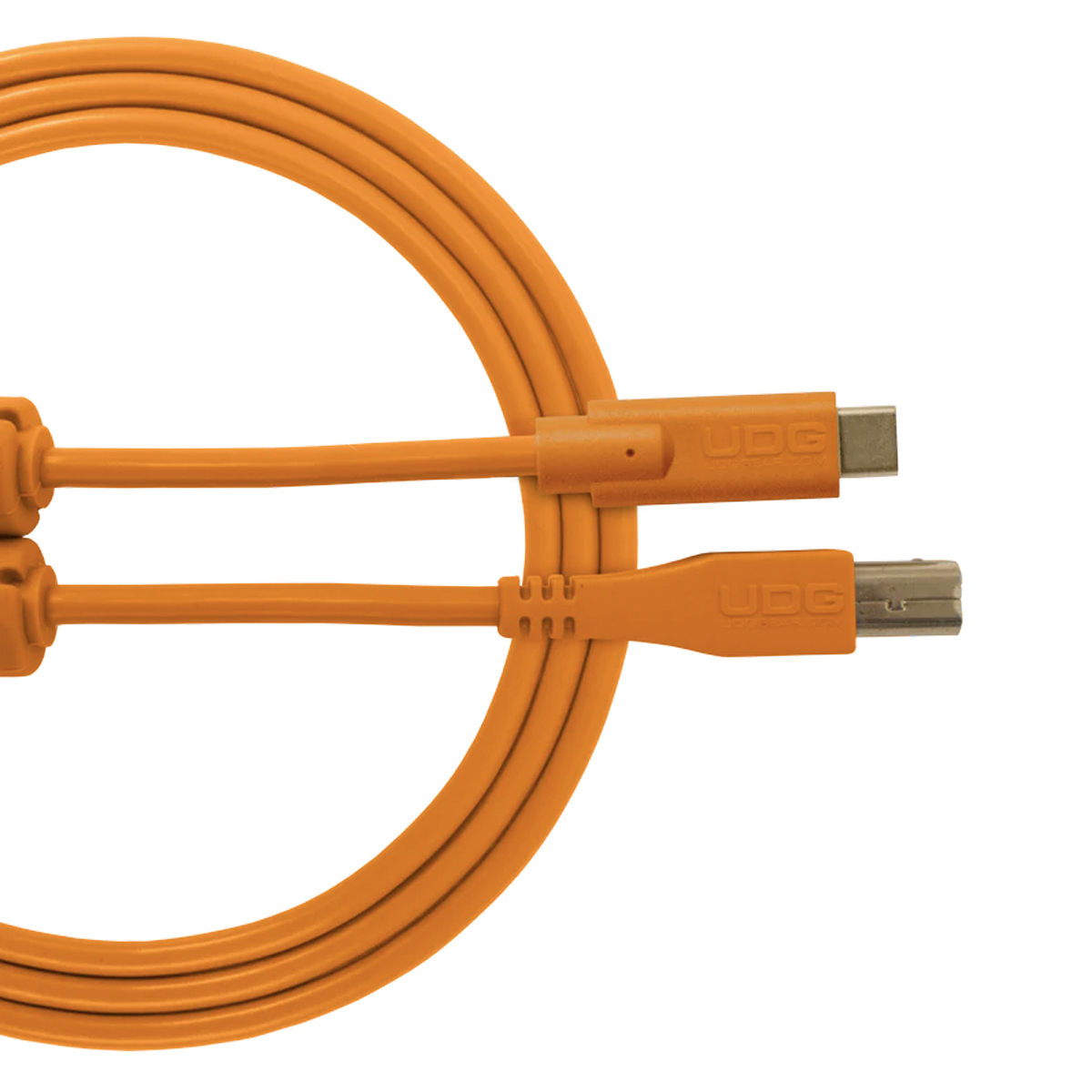 Ultimate USB2.0ケーブル C-B Straight 1.5m Orange