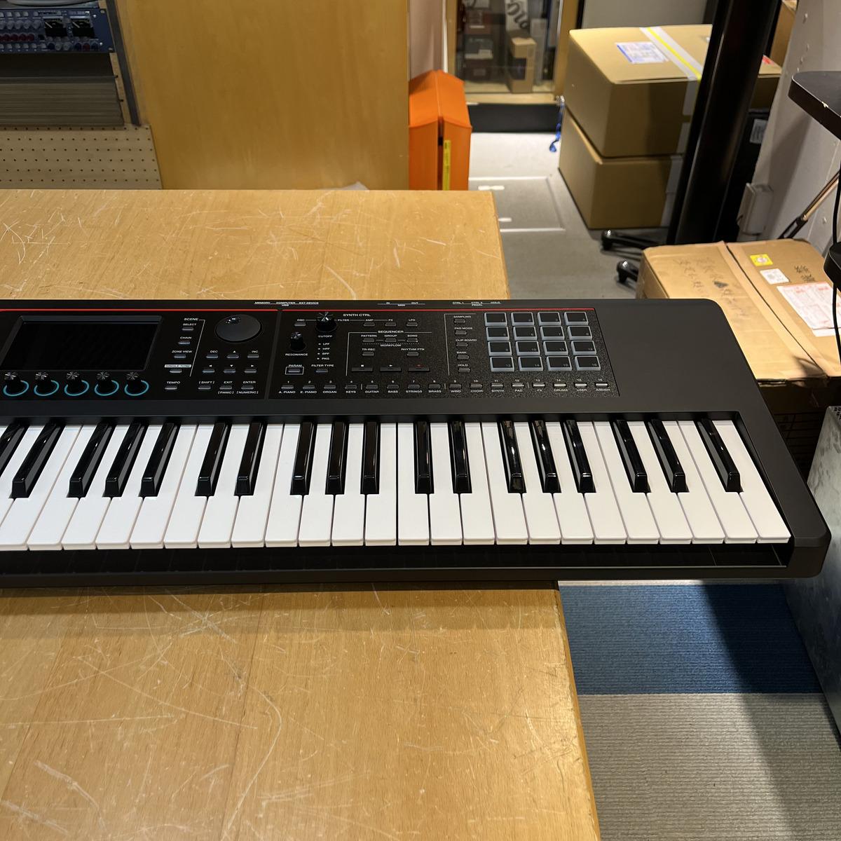 Roland Fantom-07 +76鍵キーボードバッグ+ 電源ケーブル 使い方を解説！特典動画付き！】 Roland FANTOM-07 76鍵盤