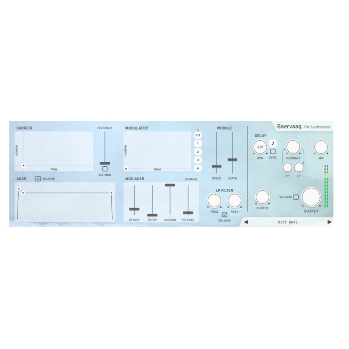 Baervaag - FM Synthesizer