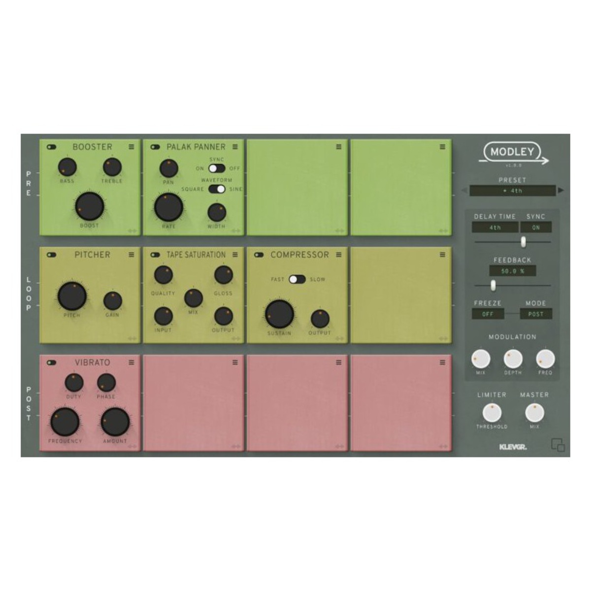 Modley - Multi-FX Delay