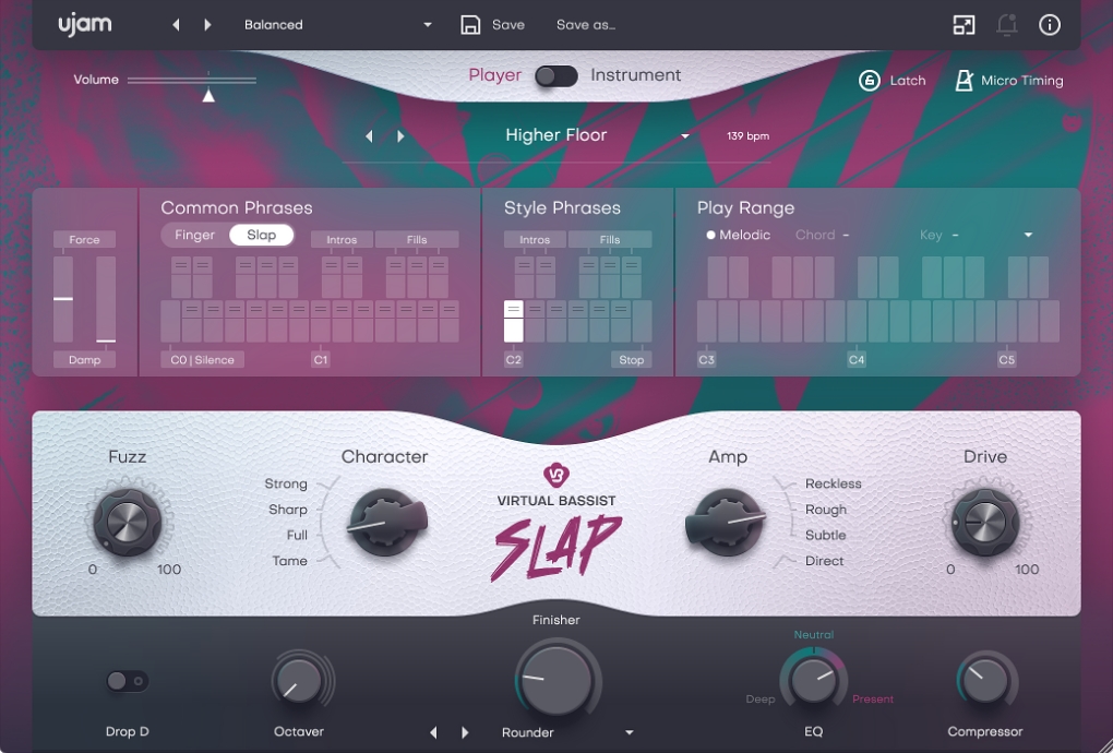 Virtual Bassist SLAP