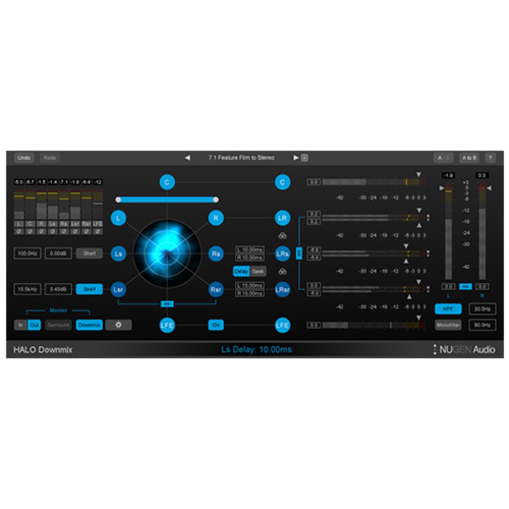 Halo Downmix with 3D Immersive extension
