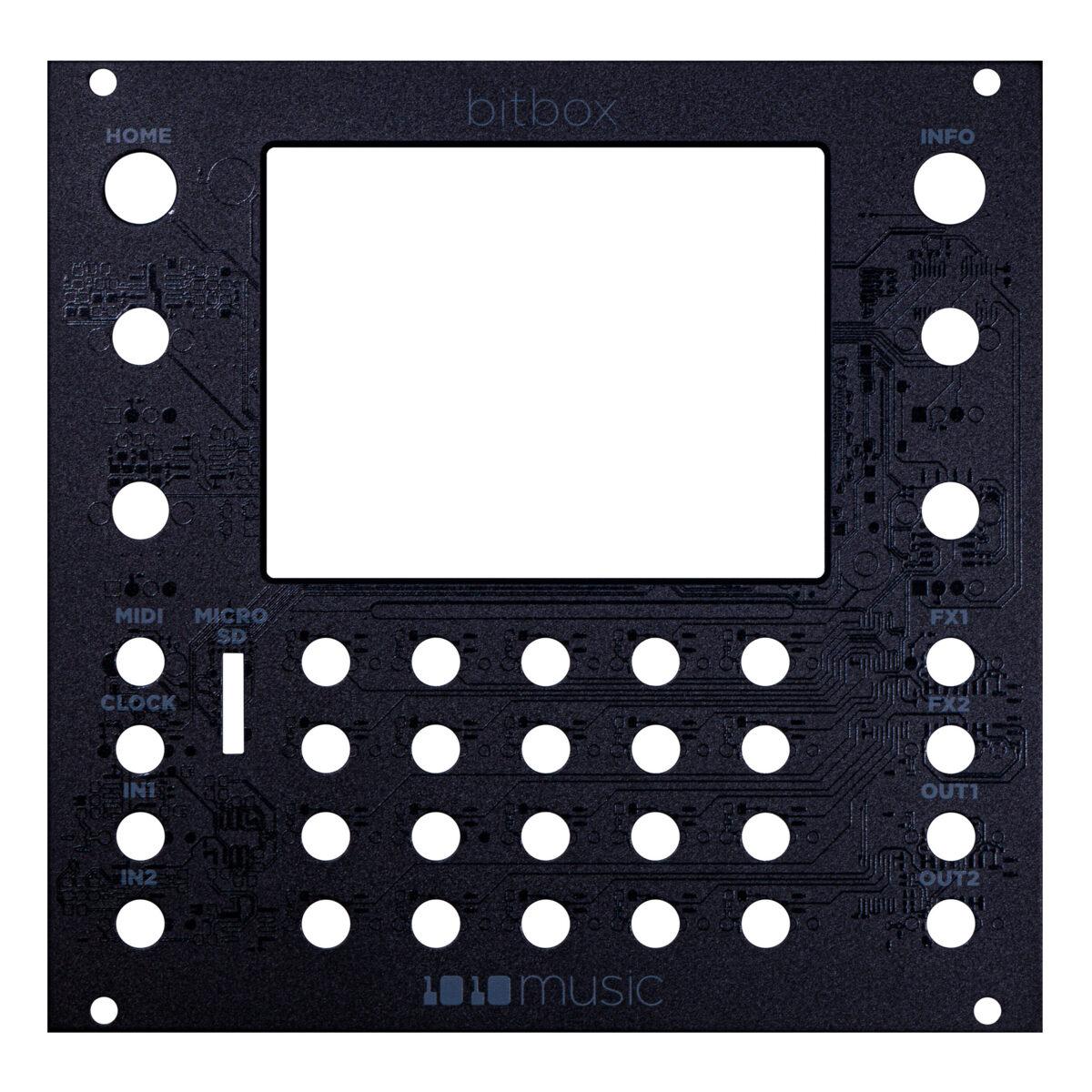 Black Faceplate for Bitbox