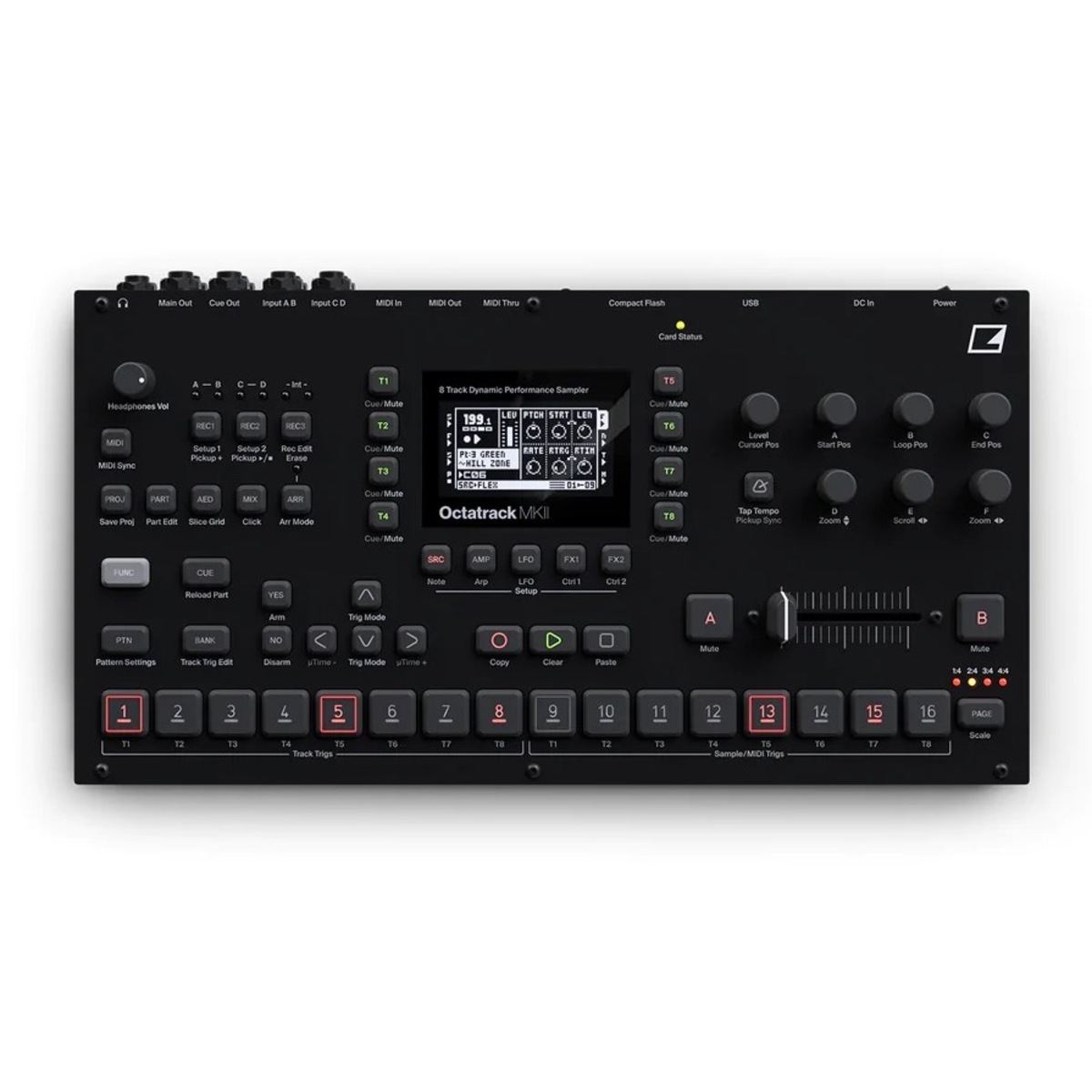 Octatrack MKII (Black) 箱ダメージ品