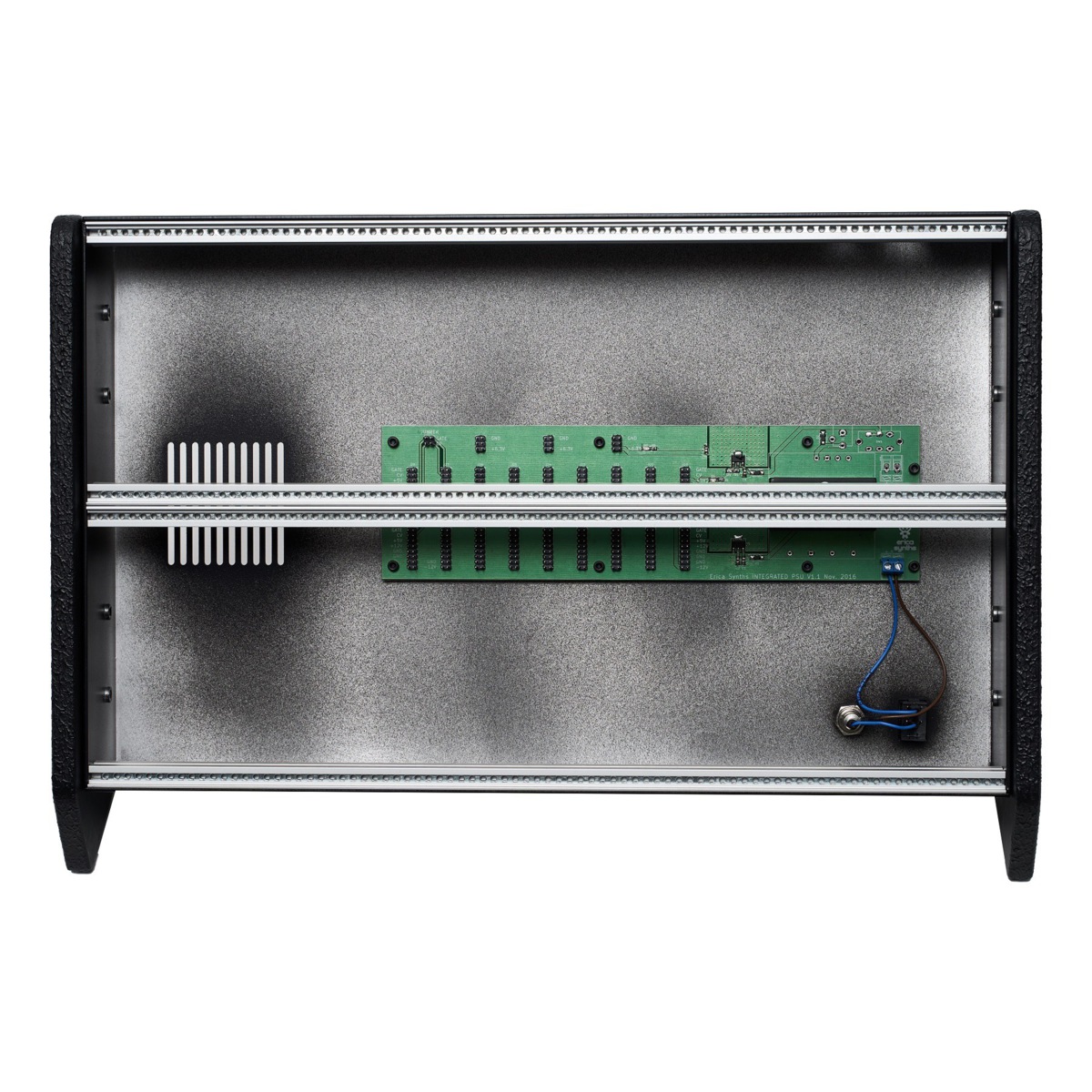 2x84HP Aluminum Skiff Case Horizontal side panels (USA Plug)