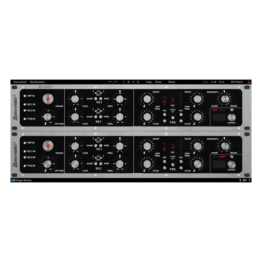 Bettermaker EQ232D