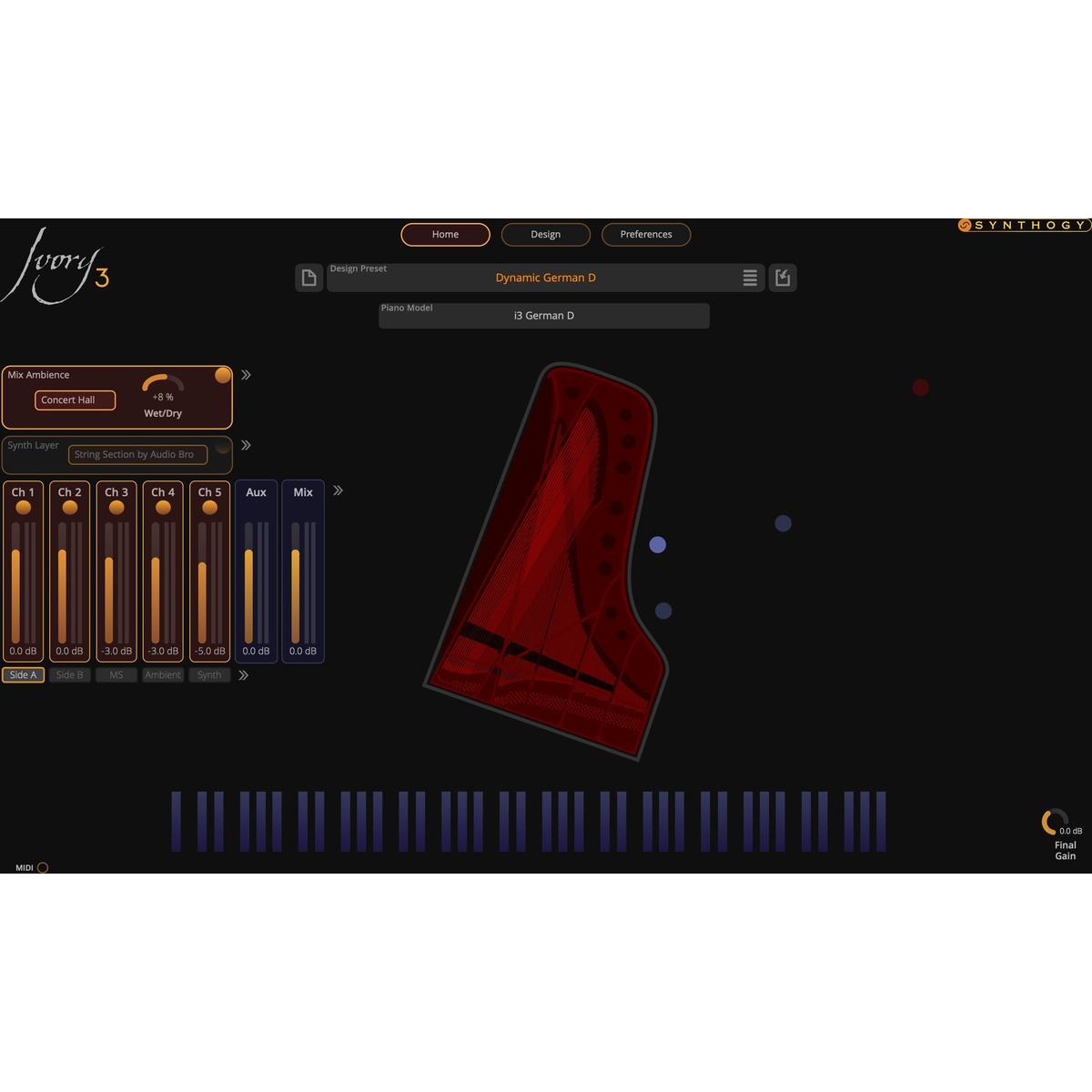 Ivory 3 German D Upgrade from Ivory 2 Grand Pianos (Download)