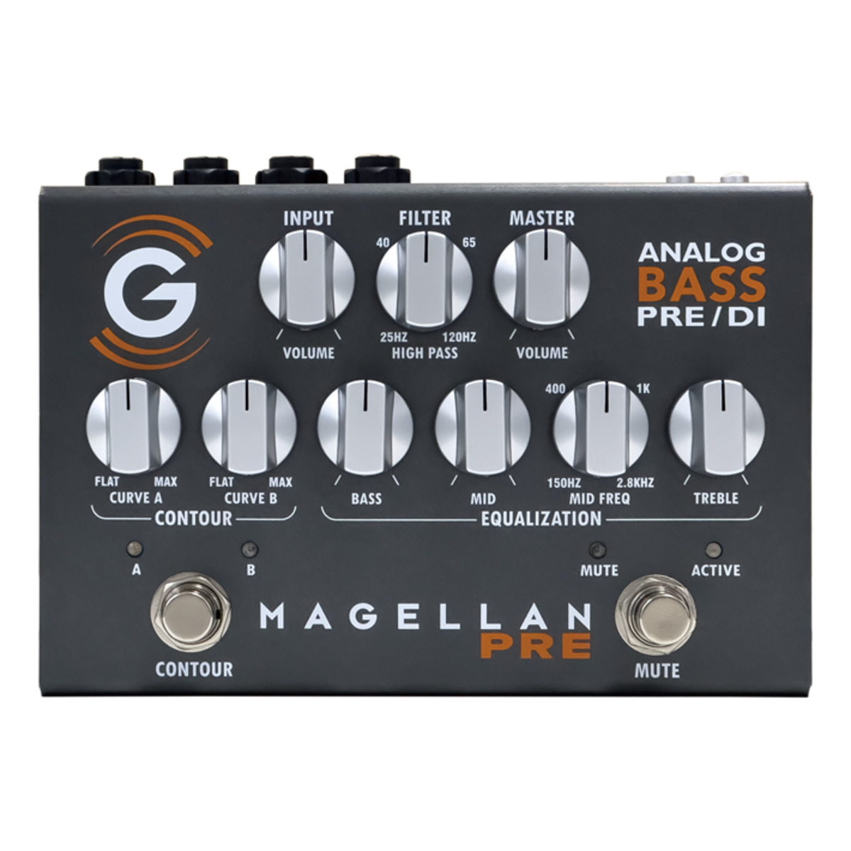 MAGELLAN PRE ANALOG BASS PRE/DI PEDAL