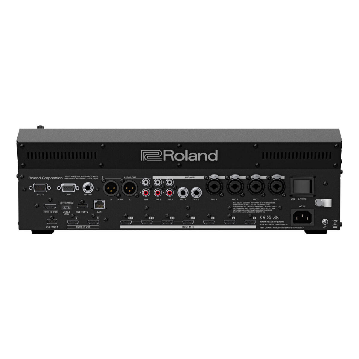 VR-400UHD | 4K STREAMING AV MIXER