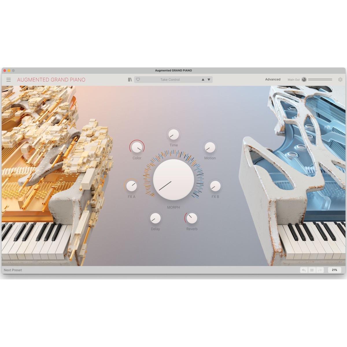 Augmented GRAND PIANO