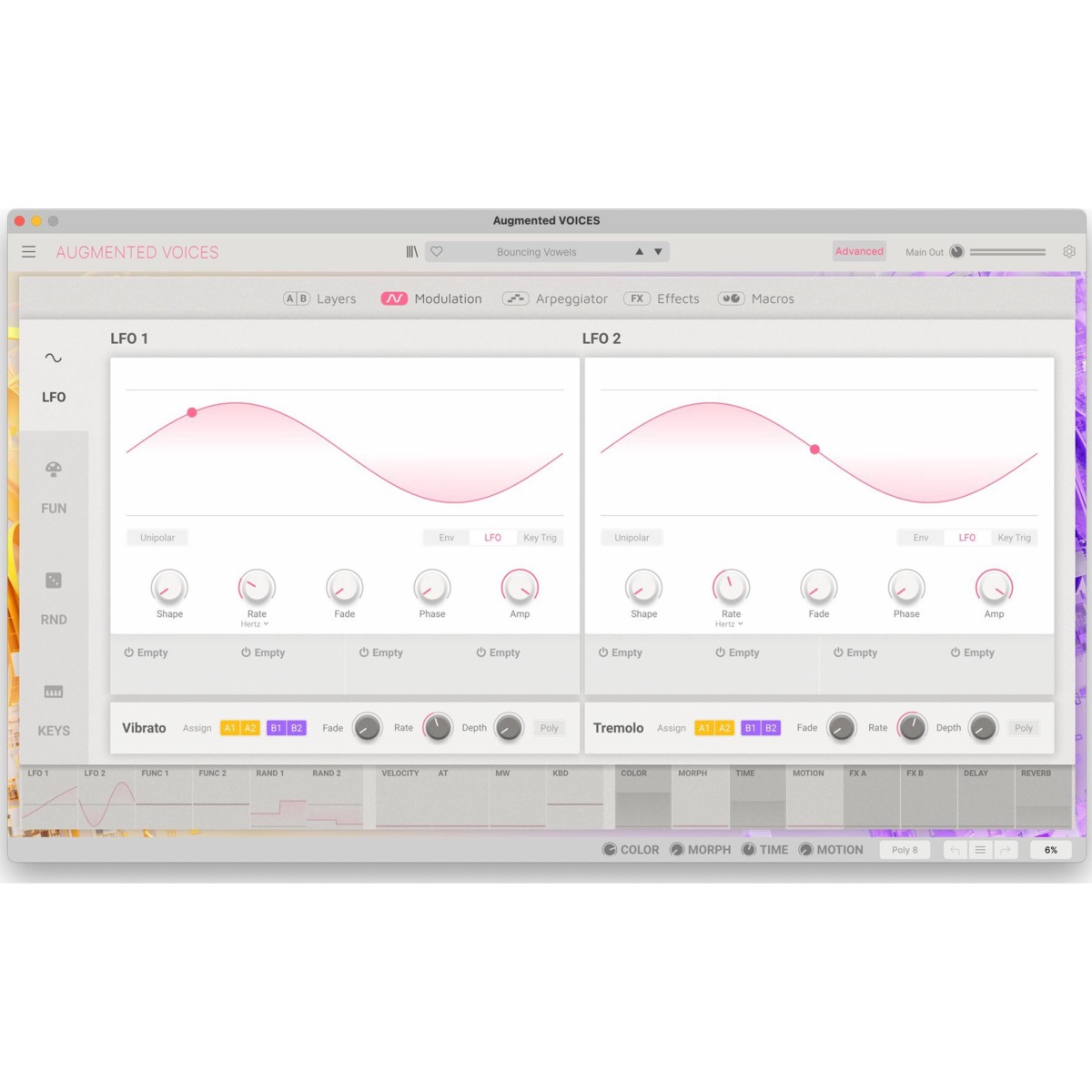 Augmented STRINGS