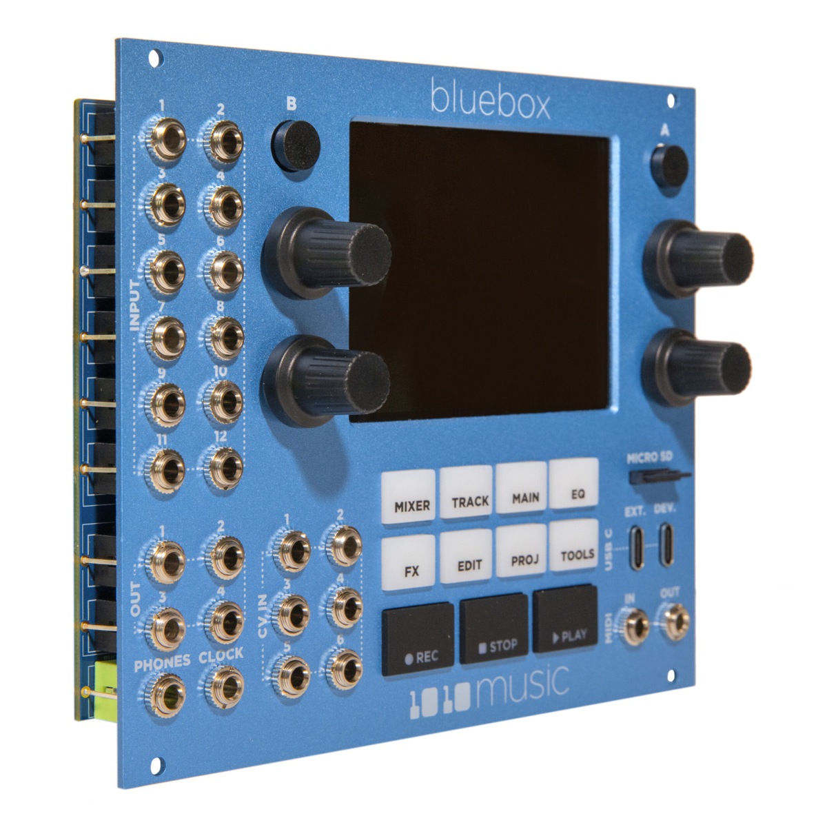 Bluebox for Eurorack - Compact Digital Mixer/Recorder