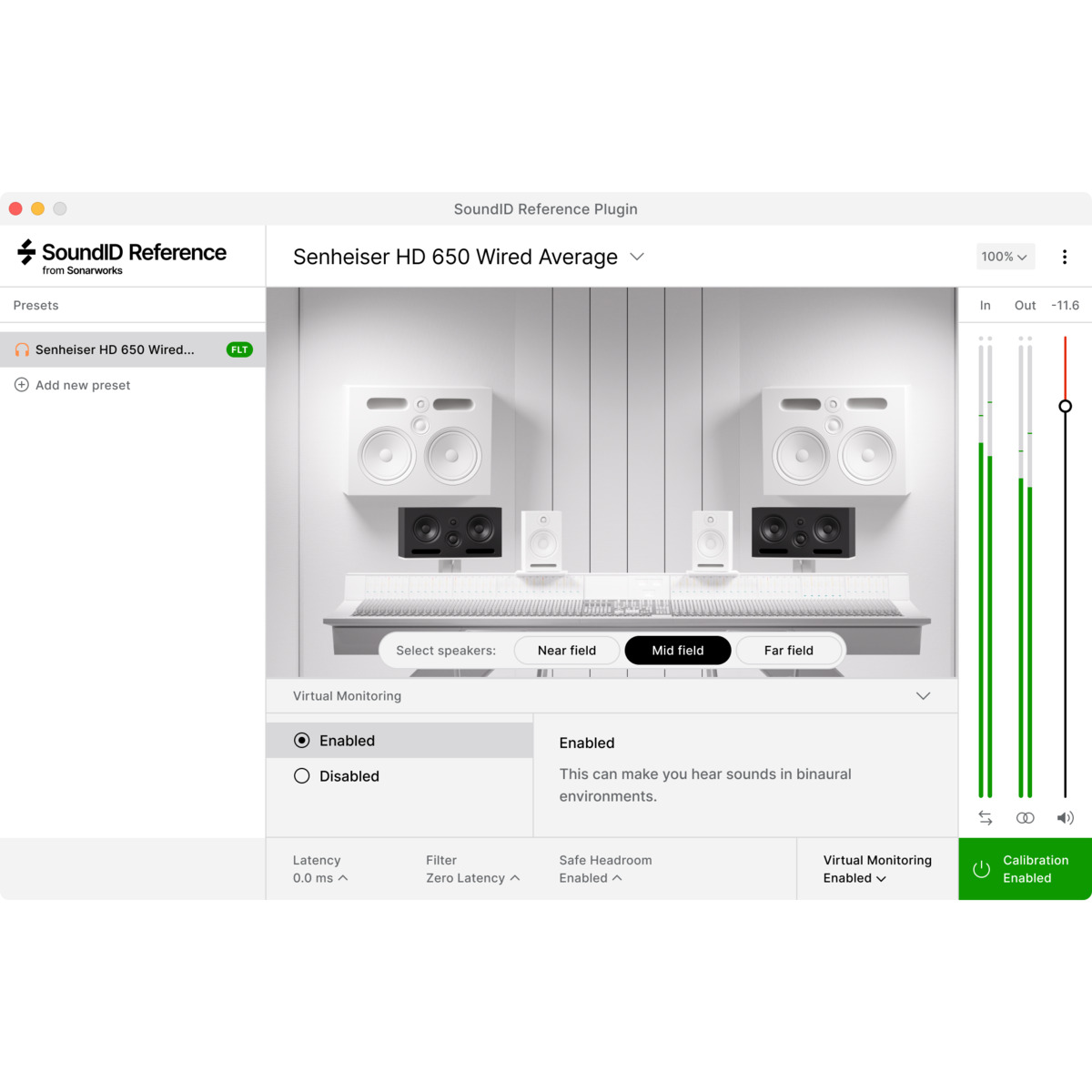 SoundID Reference Virtual Monitoring Add-On