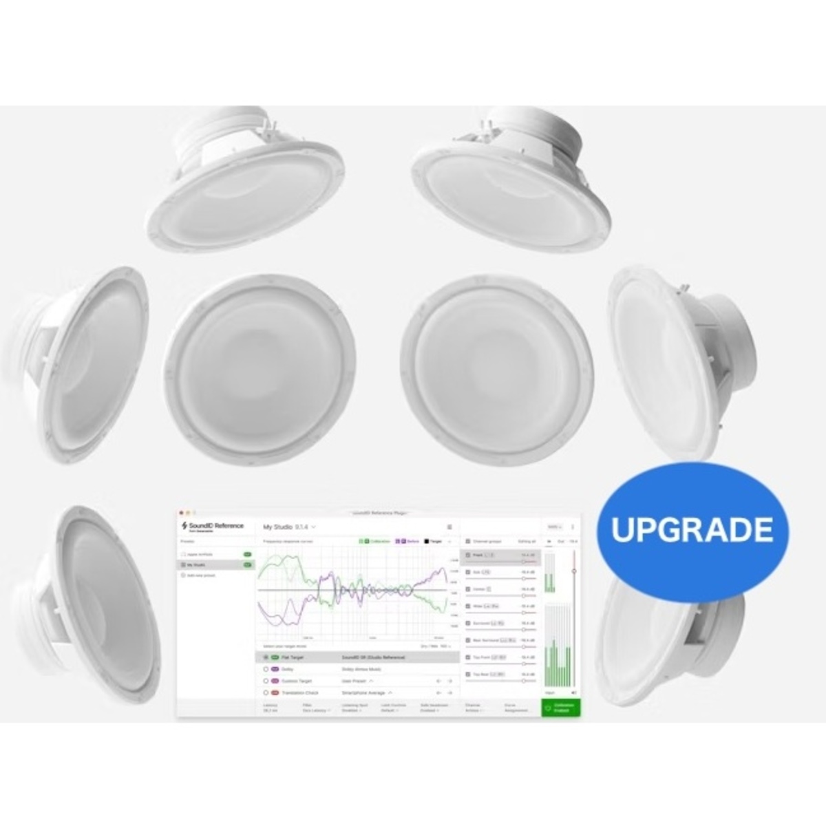 Upgrade from Reference 4 Studio Edition to SoundID Reference for Multichannel (key only)