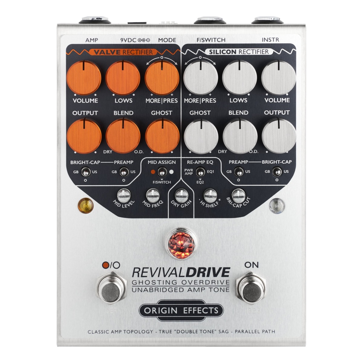 RevivalDRIVE Custom and Footswitch Bundle