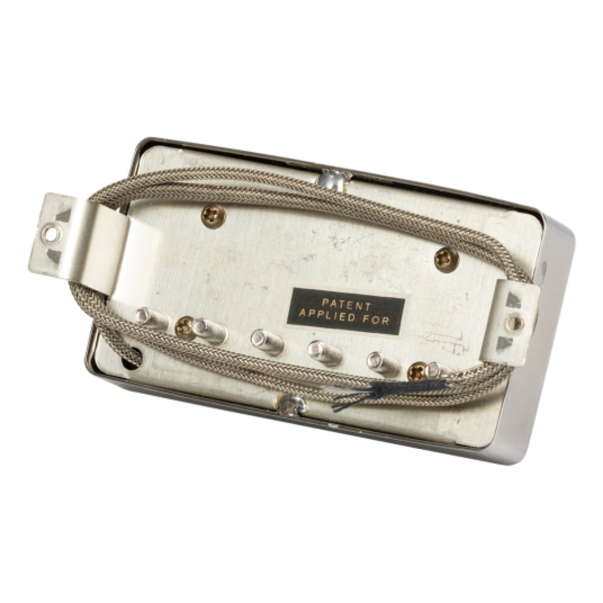60s Burstbucker (Double Black, Nickel cover, 2-conductor, Unpotted, 8k, Alnico 5)