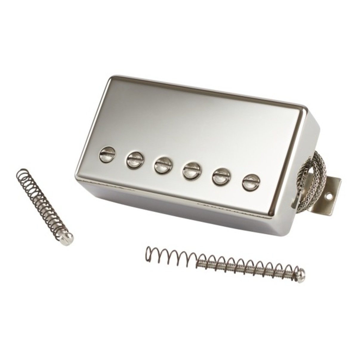 Burstbucker Pro (Treble, Double Black, Nickel cover, 2-conductor, Potted, 8.3k, Alnico 5)