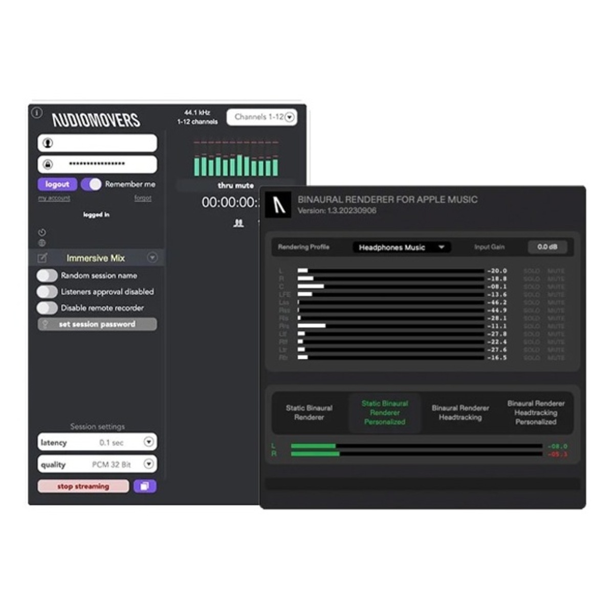 LISTENTO + Renderer